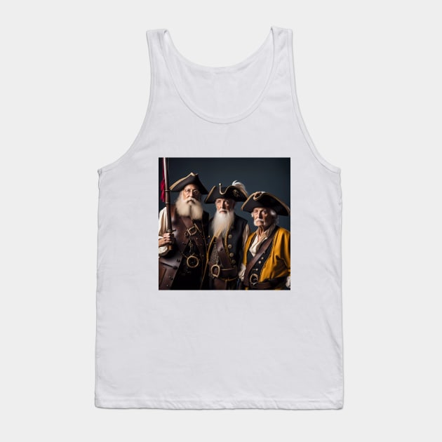 Pensioners as Pirates Tank Top by Colin-Bentham